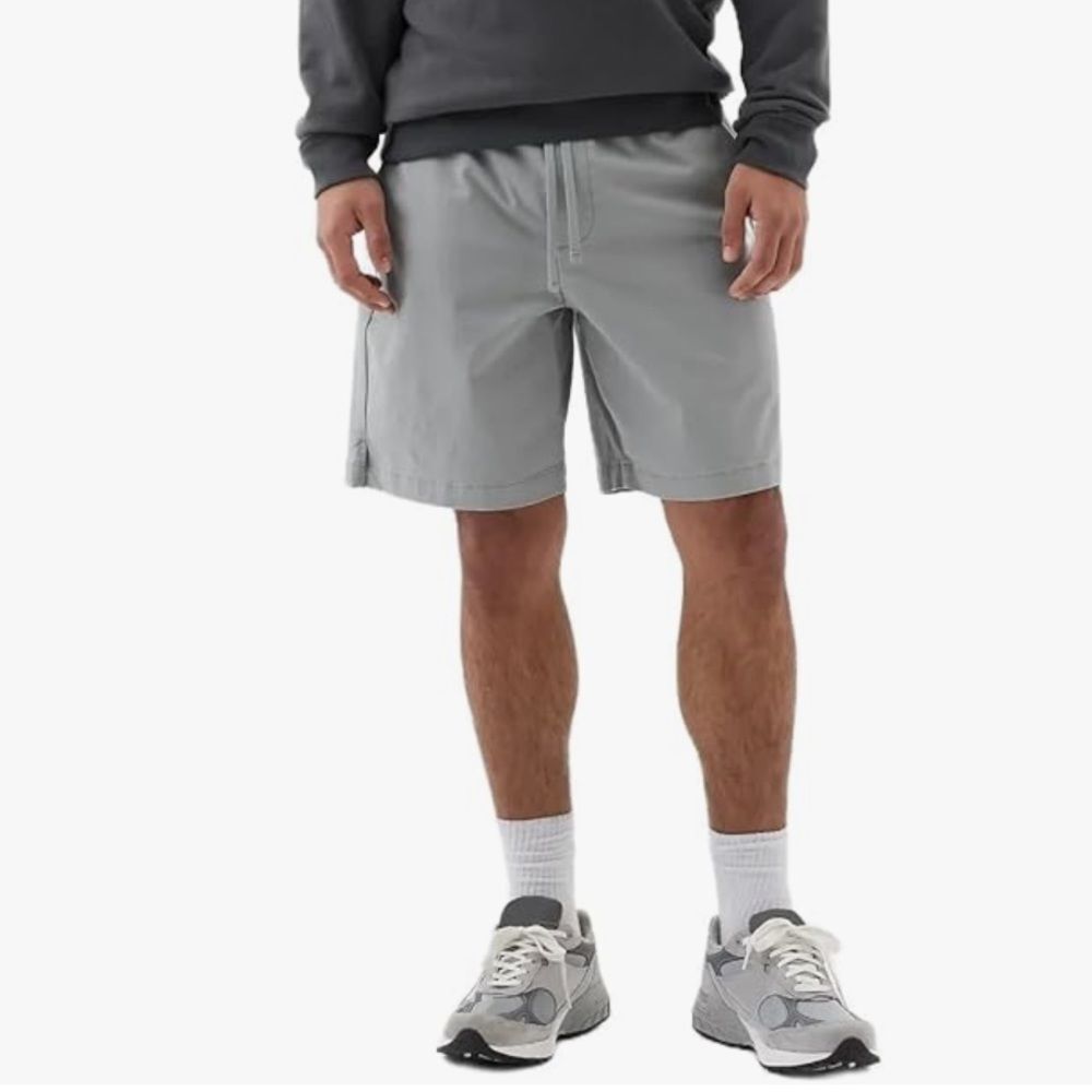 GAP Men’s Easy Essential 8” Shorts Storm Gray NEW Size XXL